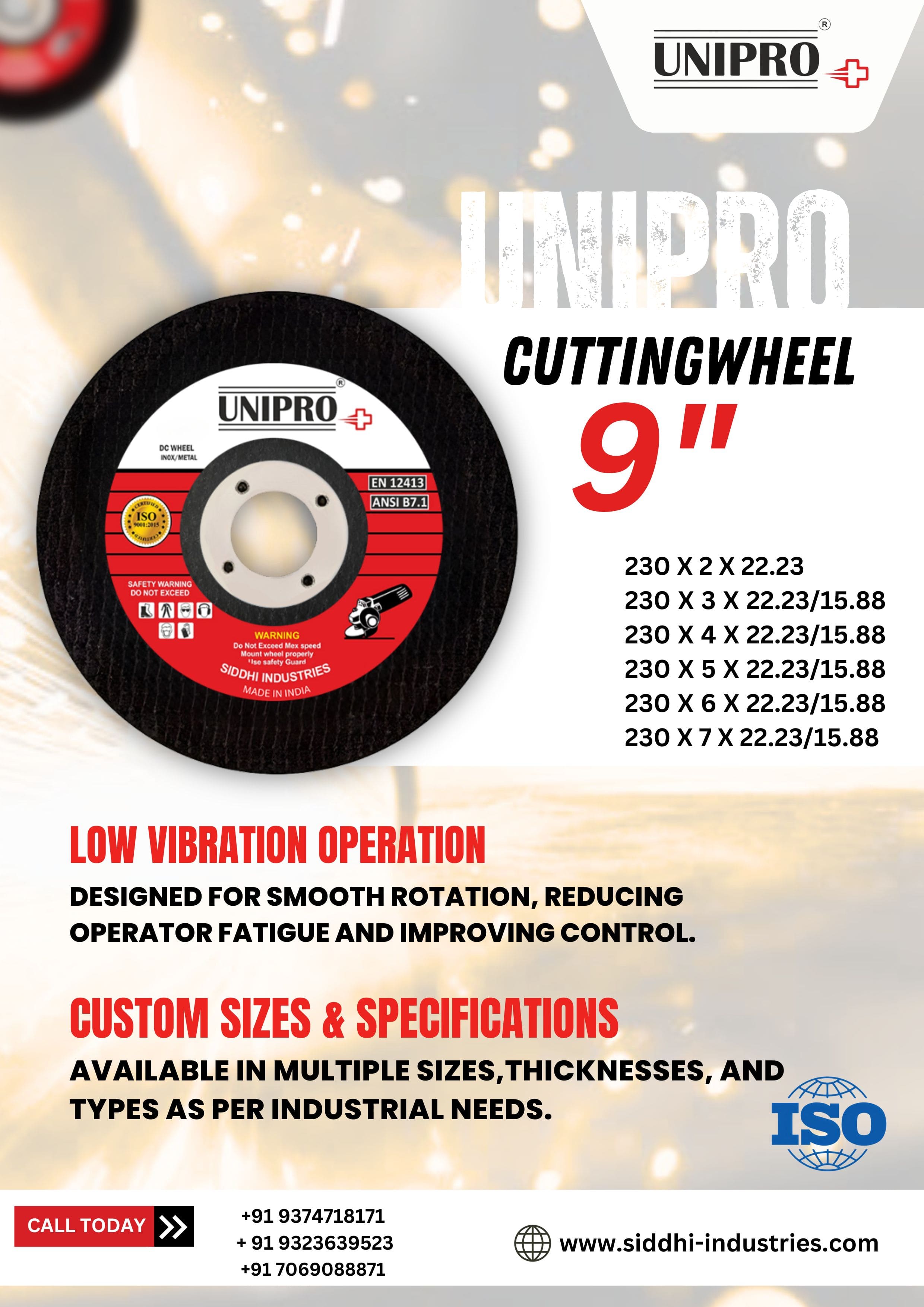 Unipro 9 inch